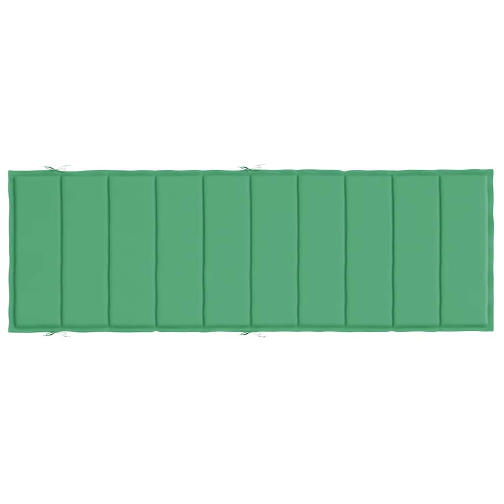 hynde til liggestol 186x58x4 cm oxfordstof grøn