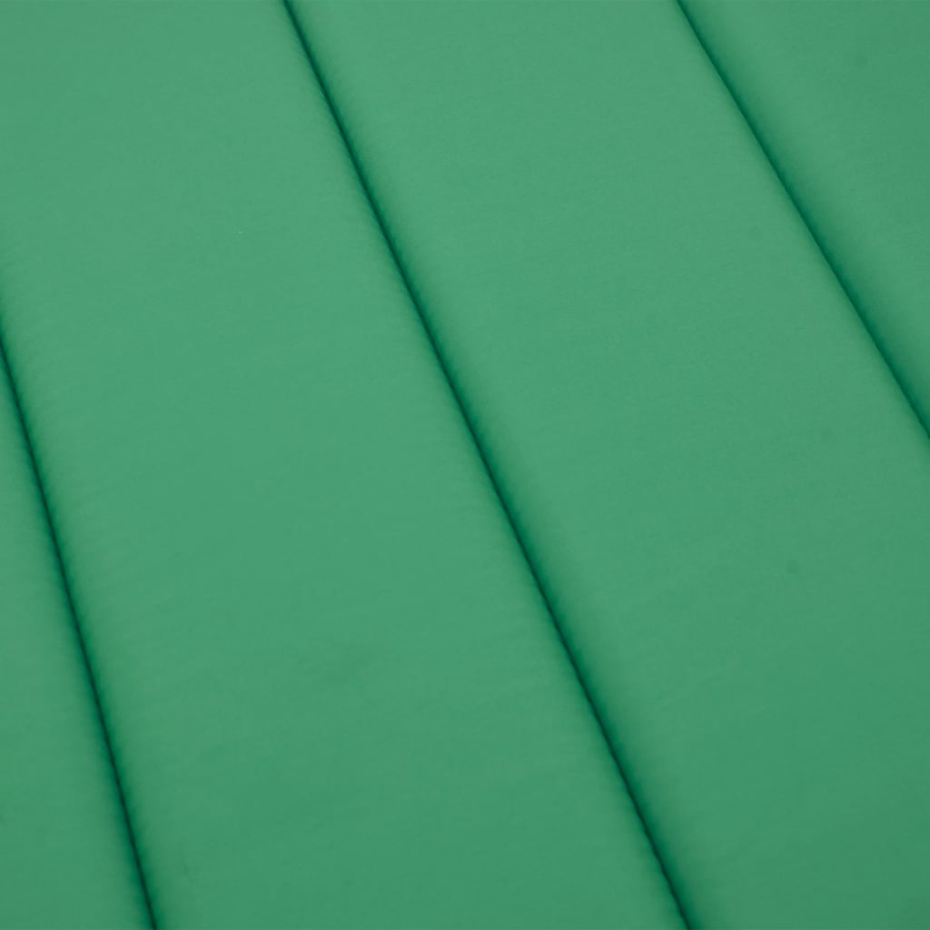 hynde til liggestol 186x58x4 cm oxfordstof grøn