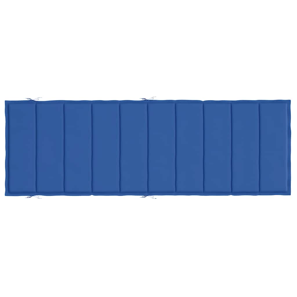 hynde til liggestol 186x58x4 cm oxfordstof kongeblå