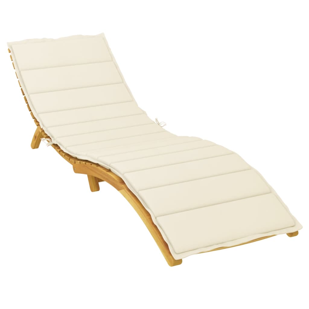 Hynder til liggestole Oxford stof (100% polyester) Creme