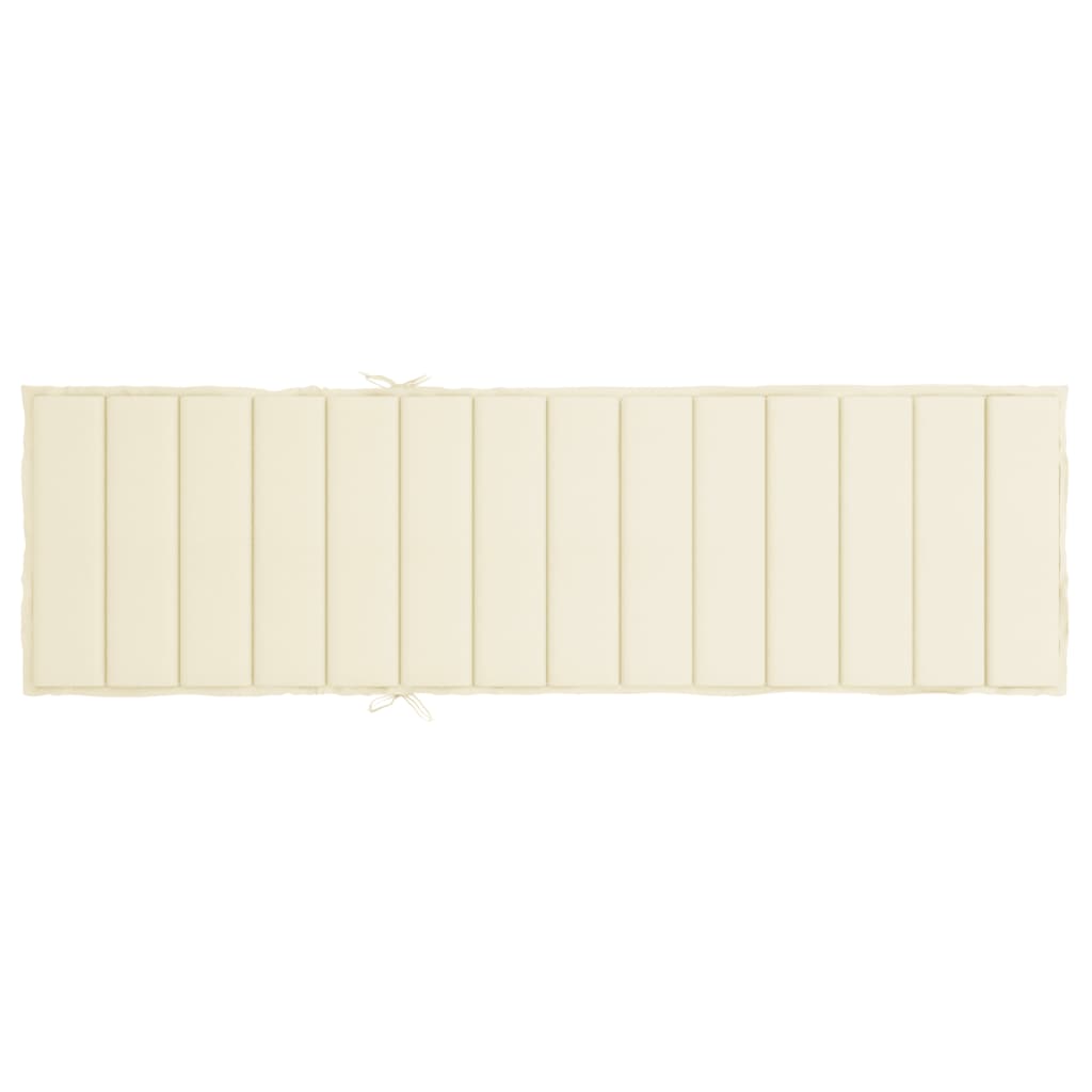 Hynder til liggestole Oxford stof (100% polyester) Creme
