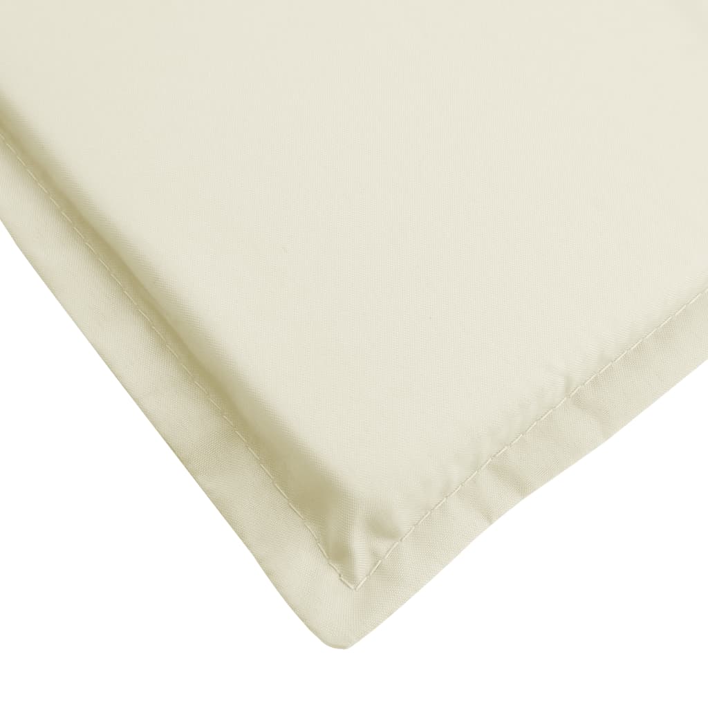 Hynder til liggestole Oxford stof (100% polyester) Creme