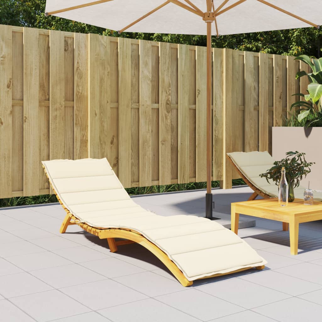 Hynder til liggestole Oxford stof (100% polyester) Creme