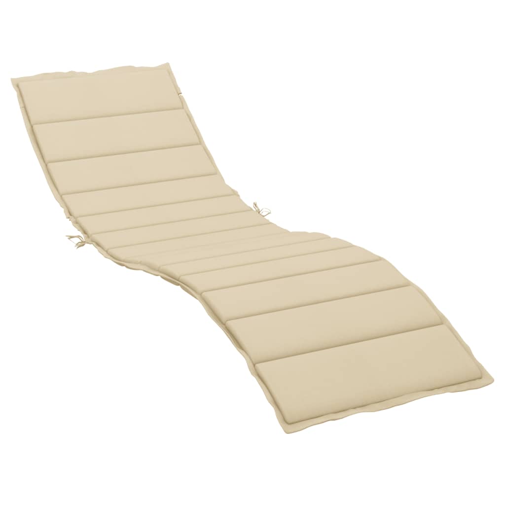 hynde til liggestol 200x50x3 oxfordstof beige