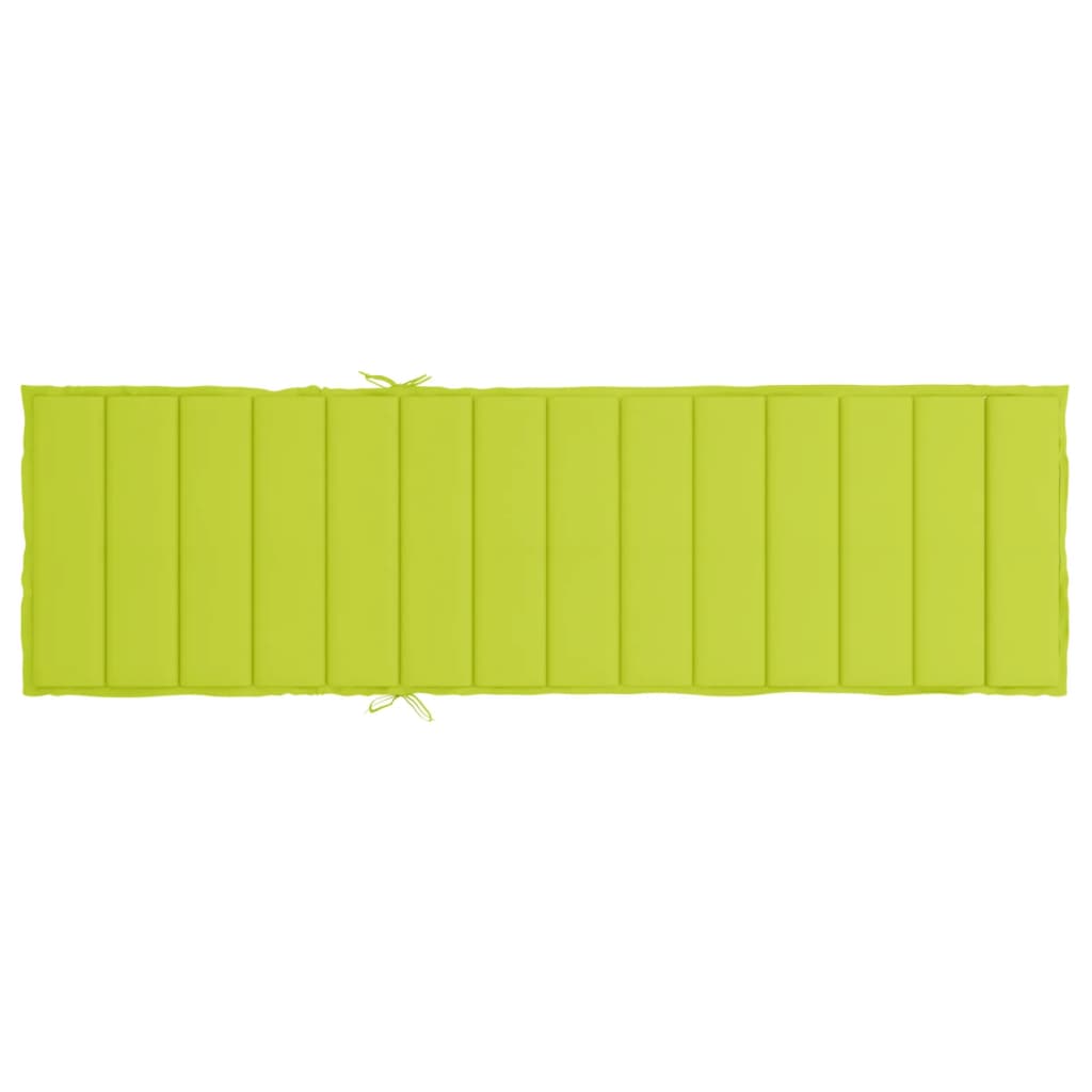 hynde til liggestol 200x60x3 cm oxfordstof lysegrøn