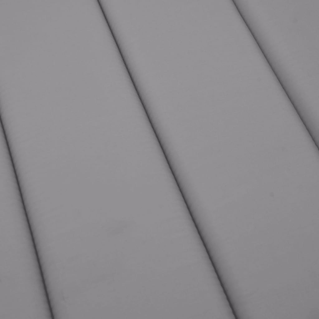 hynde til liggestol 200x70x3 cm oxfordstof grå