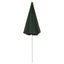 strandparasol 240 cm grøn