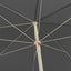 strandparasol 240 cm antracitgrå