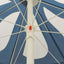 strandparasol 240 cm blå