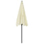 strandparasol 200x125 cm sandgul