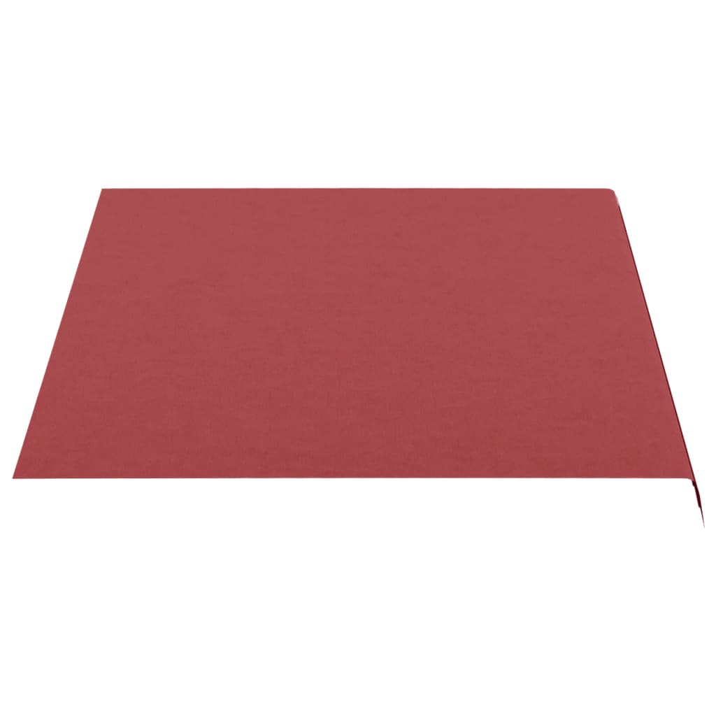 udskiftningsdug til markise 350x250 cm polyester bordeauxfarvet
