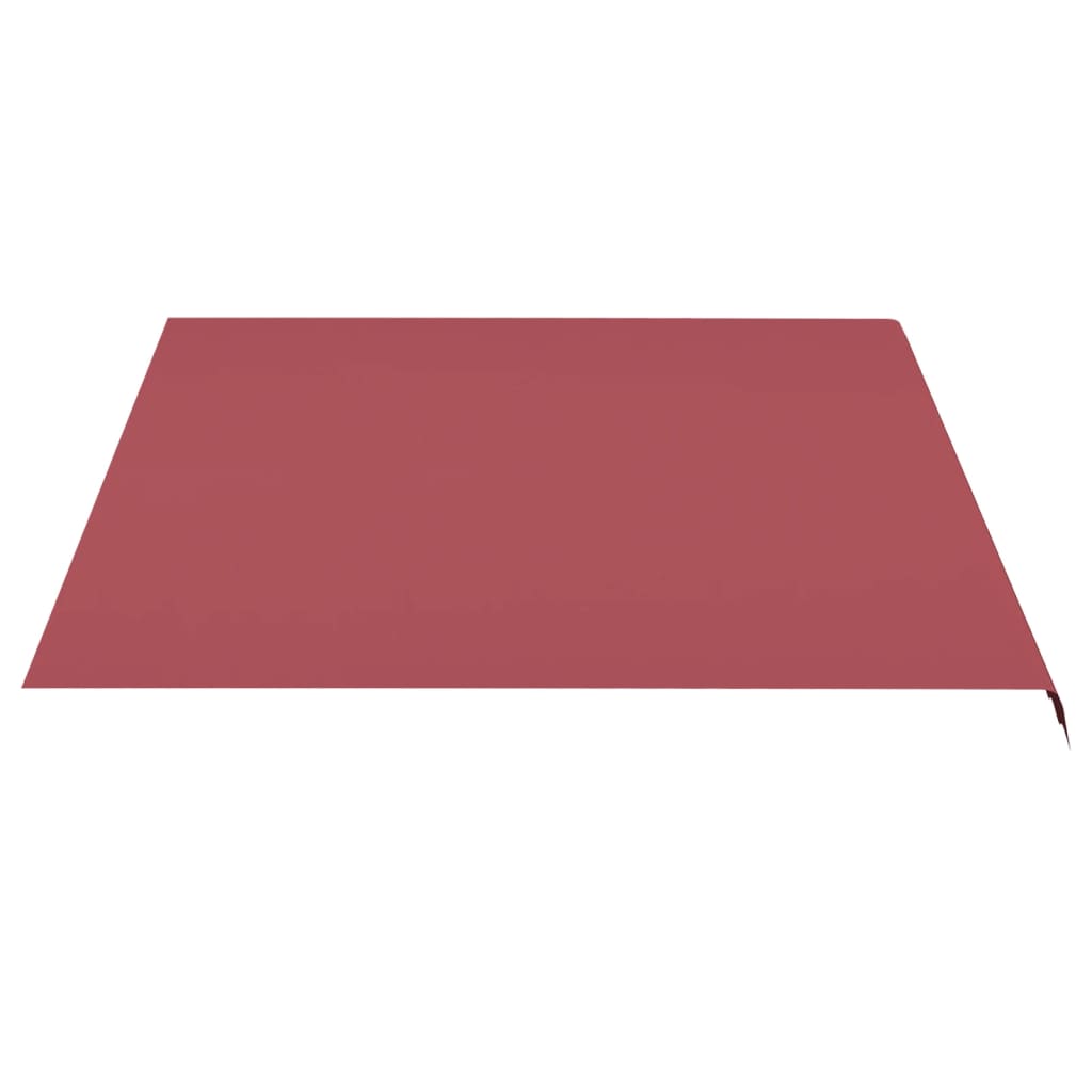 udskiftningsdug til markise 450x350 cm polyester bordeauxfarvet