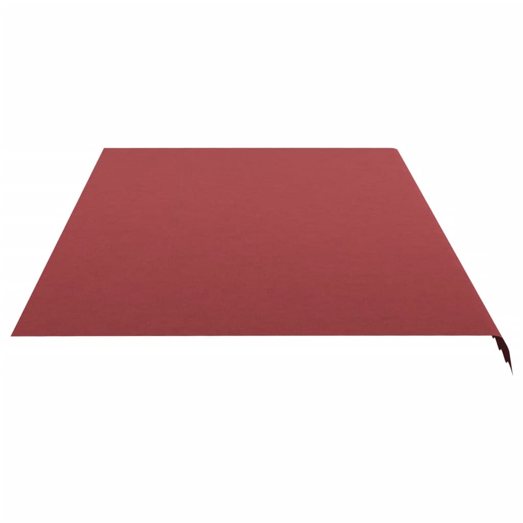 udskiftningsdug til markise 600x300 cm polyester bordeauxfarvet
