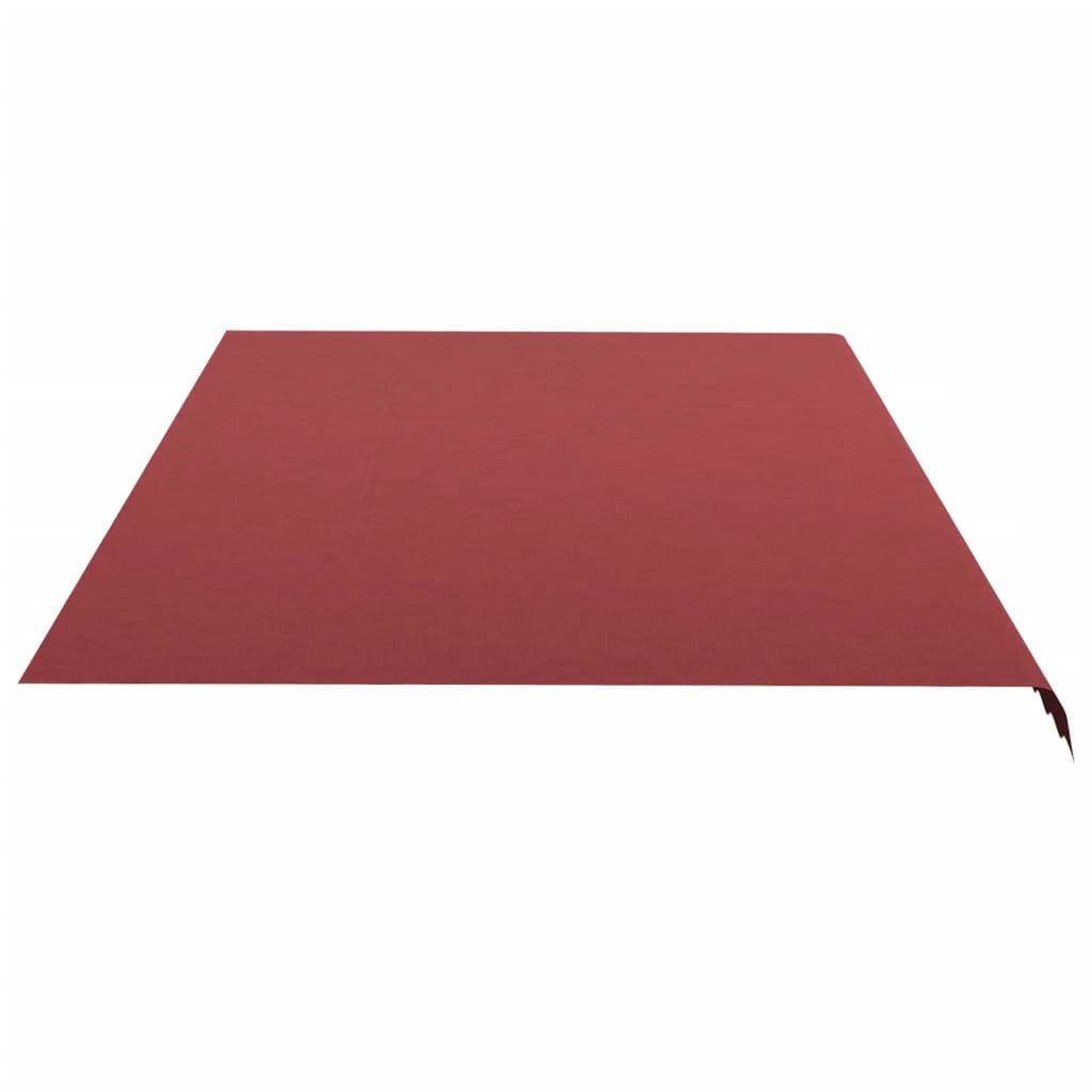udskiftningsdug til markise 600x350 cm polyester bordeauxfarvet