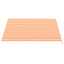 udskiftningsdug til markise 300x250 cm polyester gul og orange