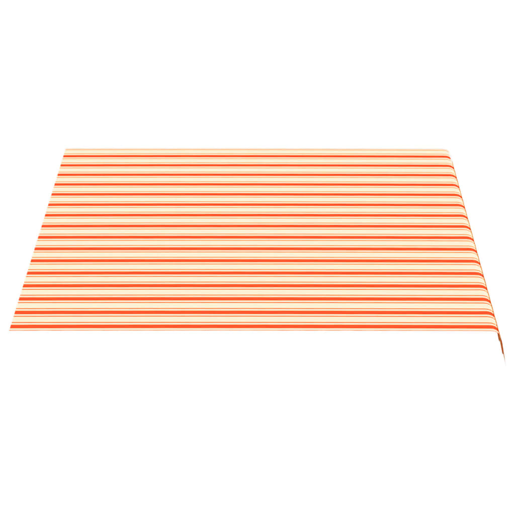 udskiftningsdug til markise 300x250 cm polyester gul og orange