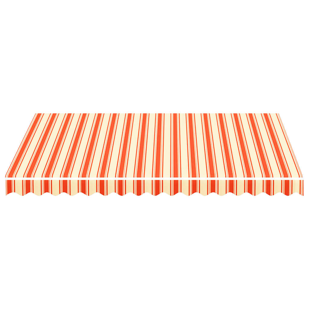 udskiftningsdug til markise 300x250 cm polyester gul og orange