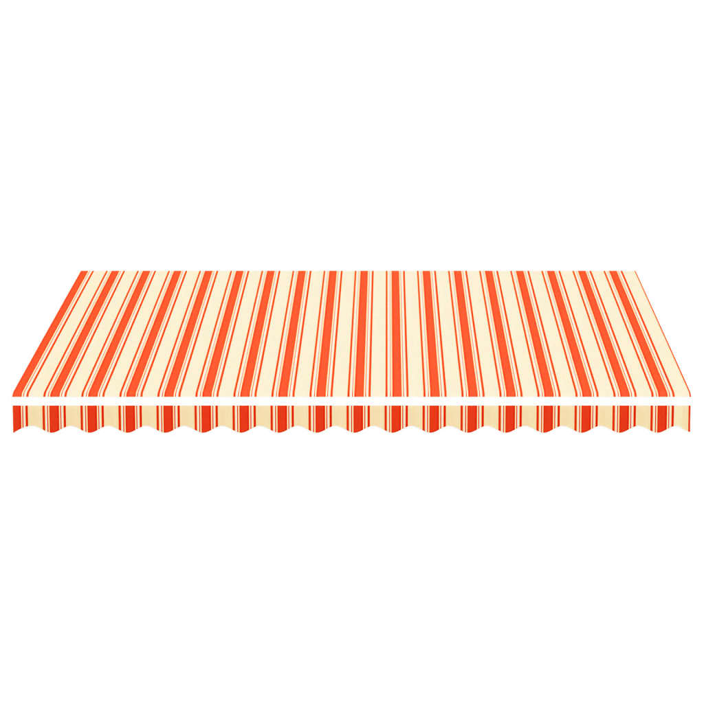 udskiftningsdug til markise 350x250 cm polyester gul og orange