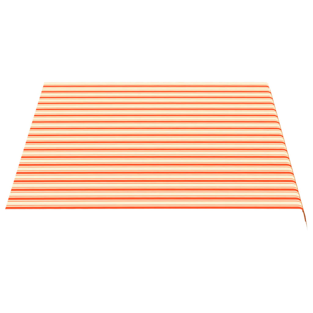 udskiftningsdug til markise 350x250 cm polyester gul og orange