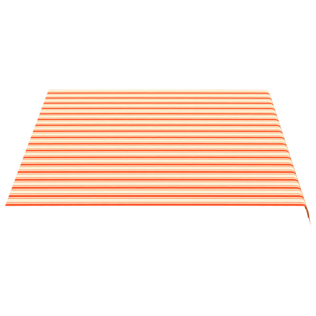 udskiftningsdug til markise 400x300 cm polyester gul og orange