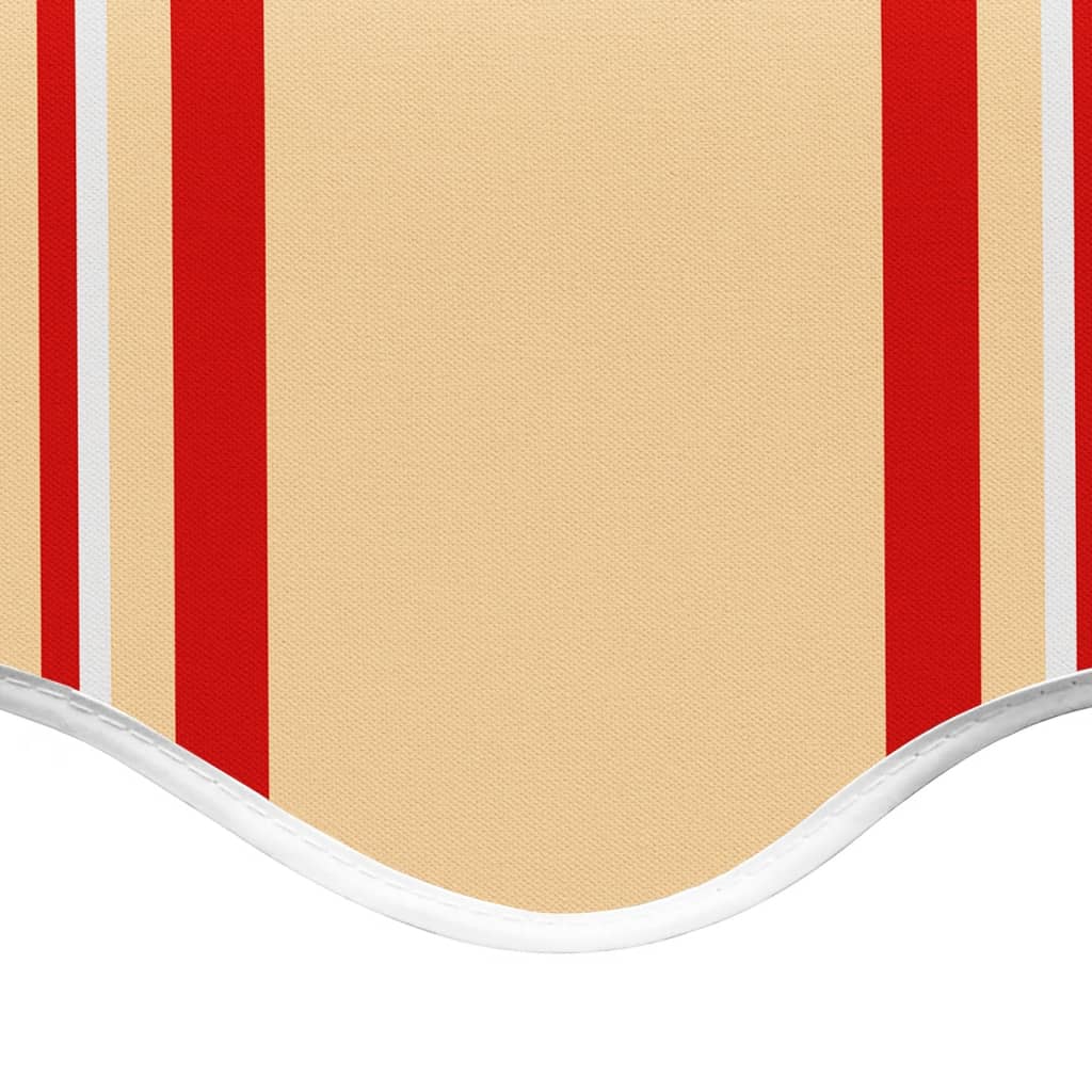 udskiftningsdug til markise 400x300 cm polyester gul og orange