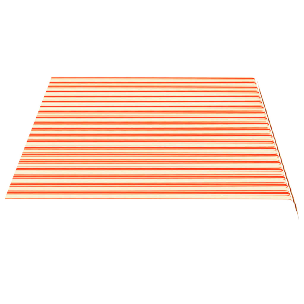 udskiftningsdug til markise 450x300 cm polyester gul og orange