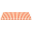 udskiftningsdug til markise 500x300 cm polyester gul og orange