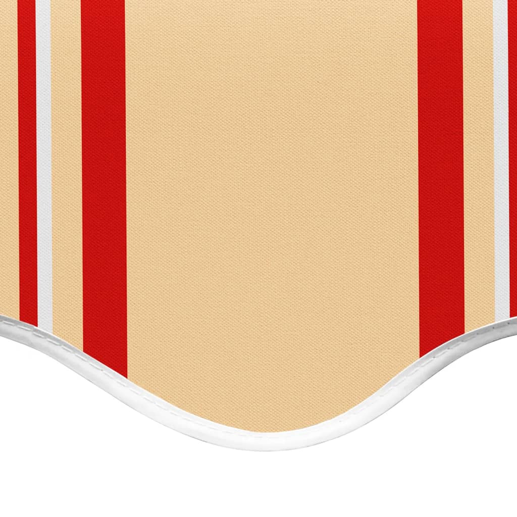 udskiftningsdug til markise 500x350 cm polyester gul og orange