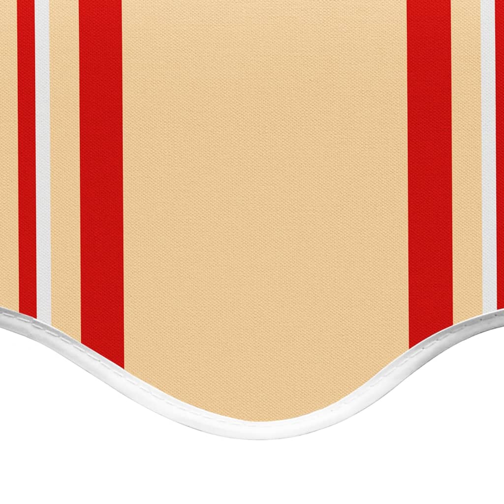 udskiftningsdug til markise 600x350 cm polyester gul og orange