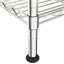 opbevaringsstativ med 5 hylder 90x35x180 cm 250 kg krom