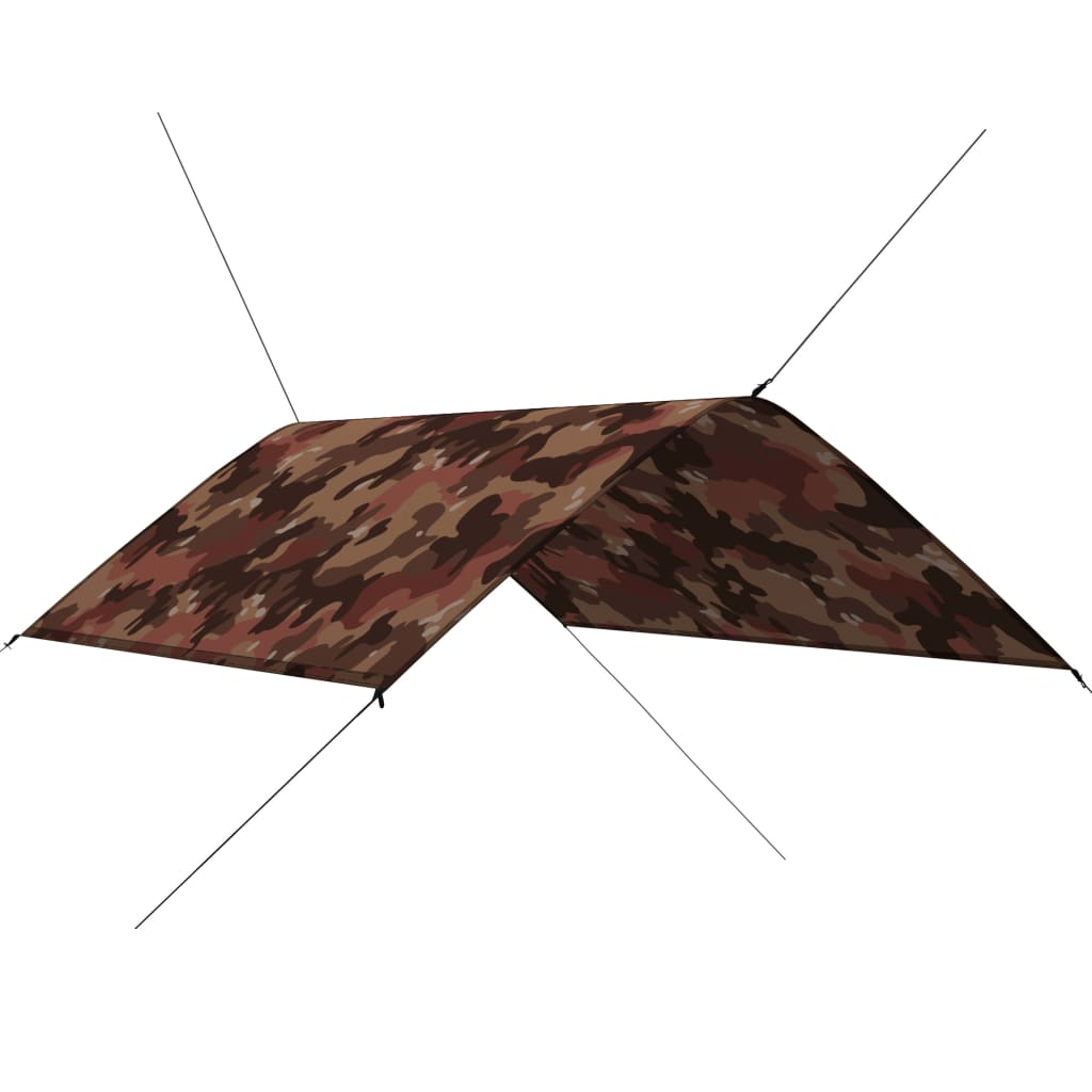 udendørs presenning 3x2 camouflagefarvet