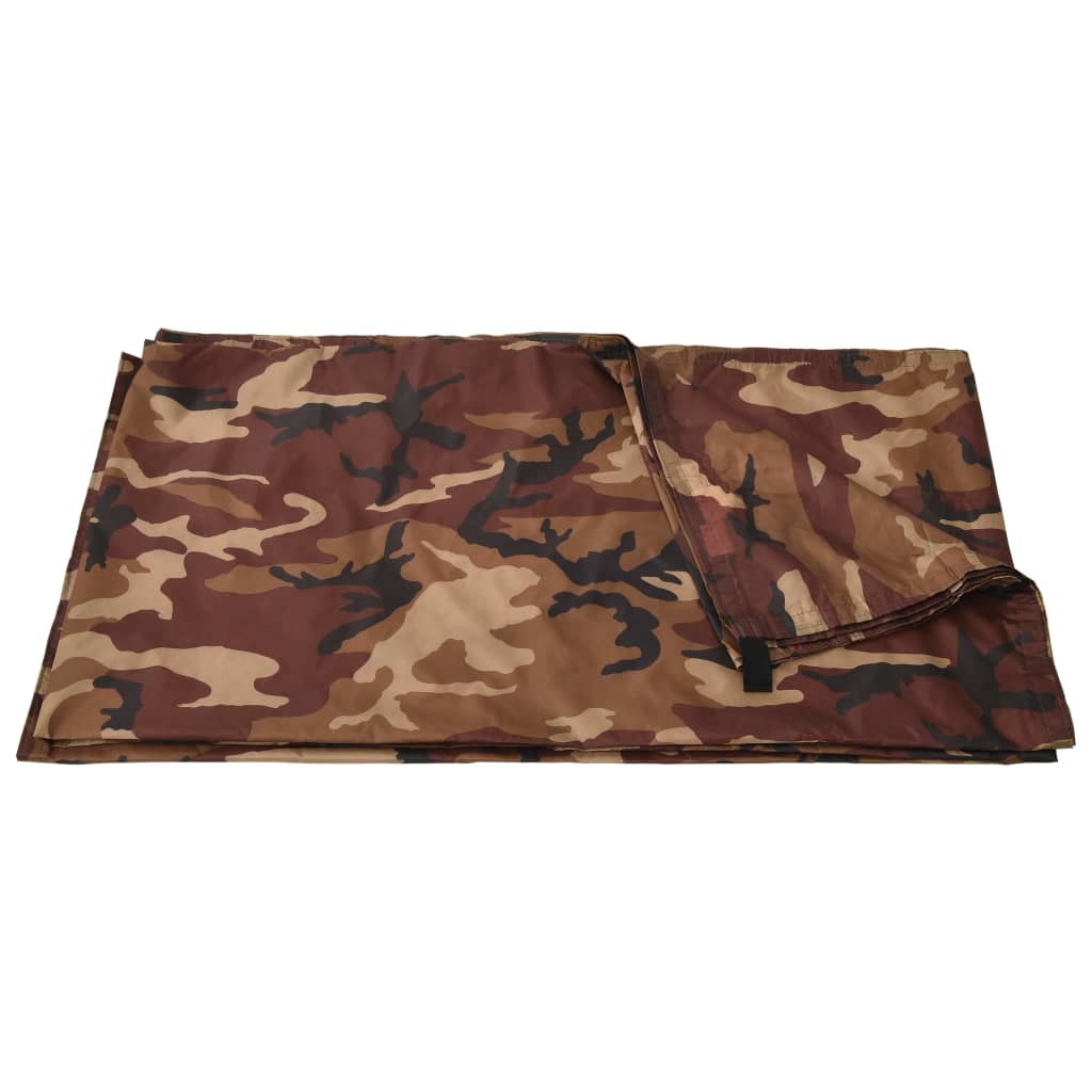 udendørs presenning 3x2 camouflagefarvet
