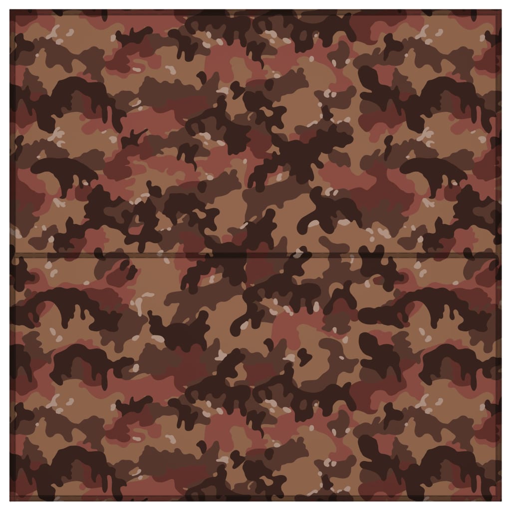 udendørs presenning 4x4 m camouflagefarvet