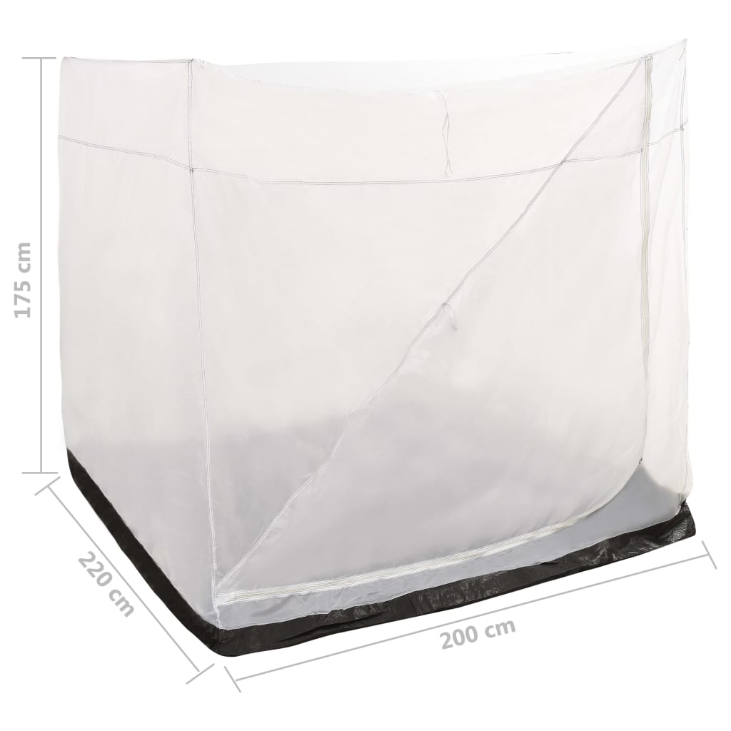 universelt indertelt 200x220x175 cm grå