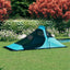 campingtelt 317x240x100 cm blå