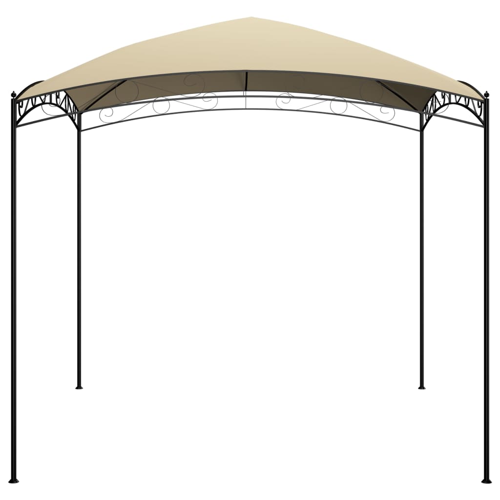 pavillon 3x3x2,65 m 180 g/m² cremefarvet