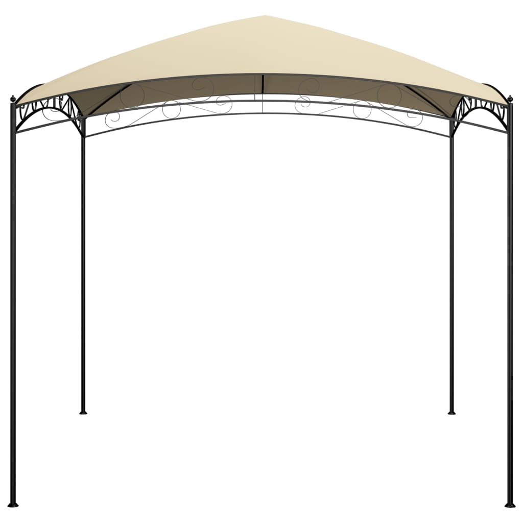pavillon 3x3x2,65 m 180 g/m² cremefarvet