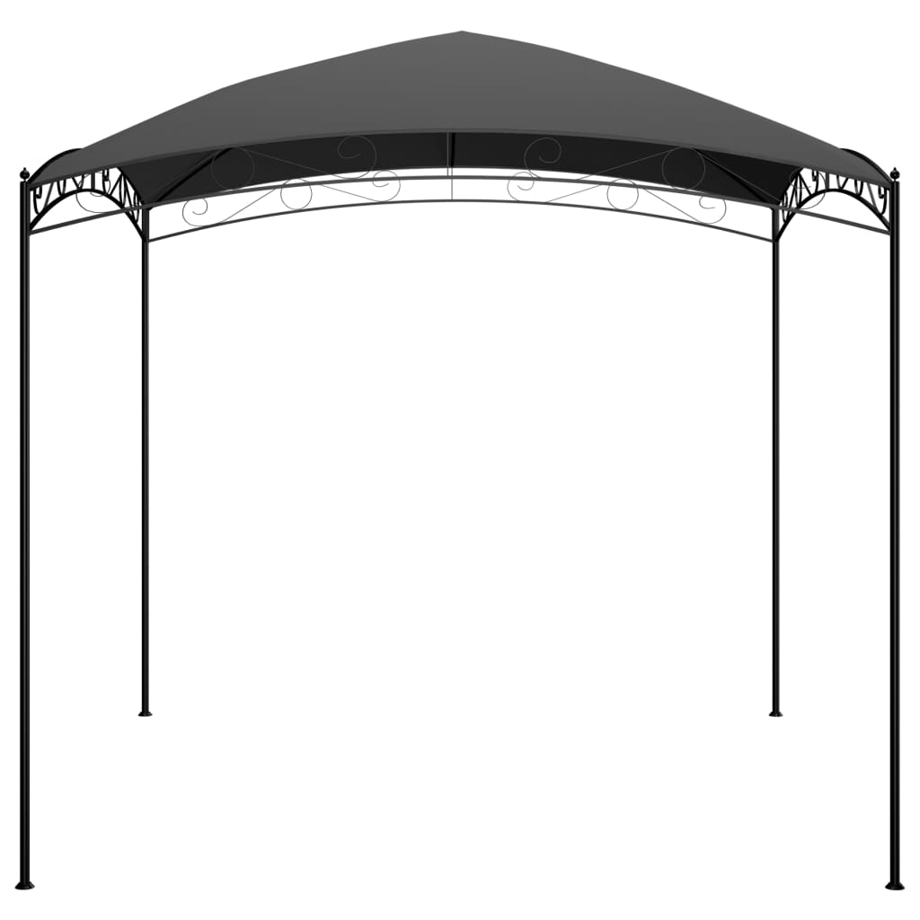 pavillon 3x3x2,65 m 180 g/m² antracitgrå