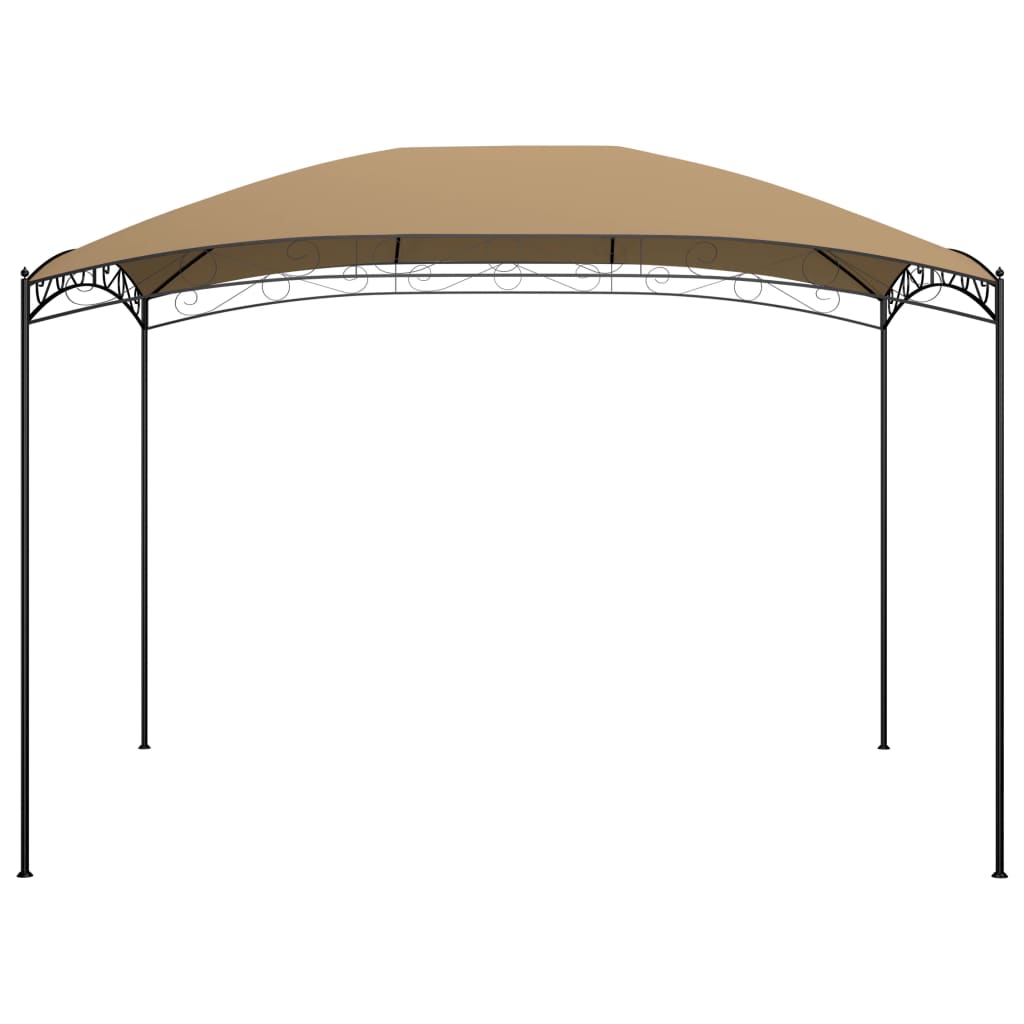 pavillon 3x4x2,65 m 180 g/m² gråbrun