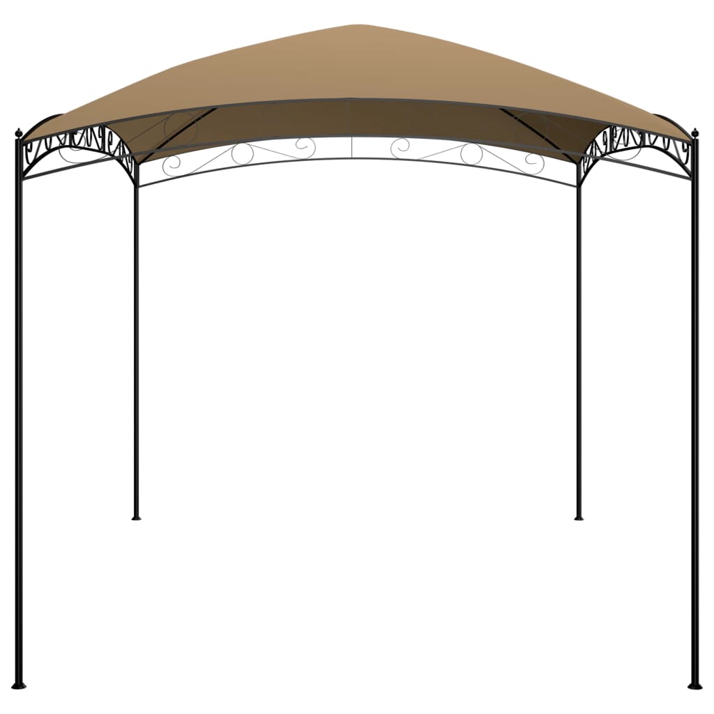 pavillon 3x4x2,65 m 180 g/m² gråbrun