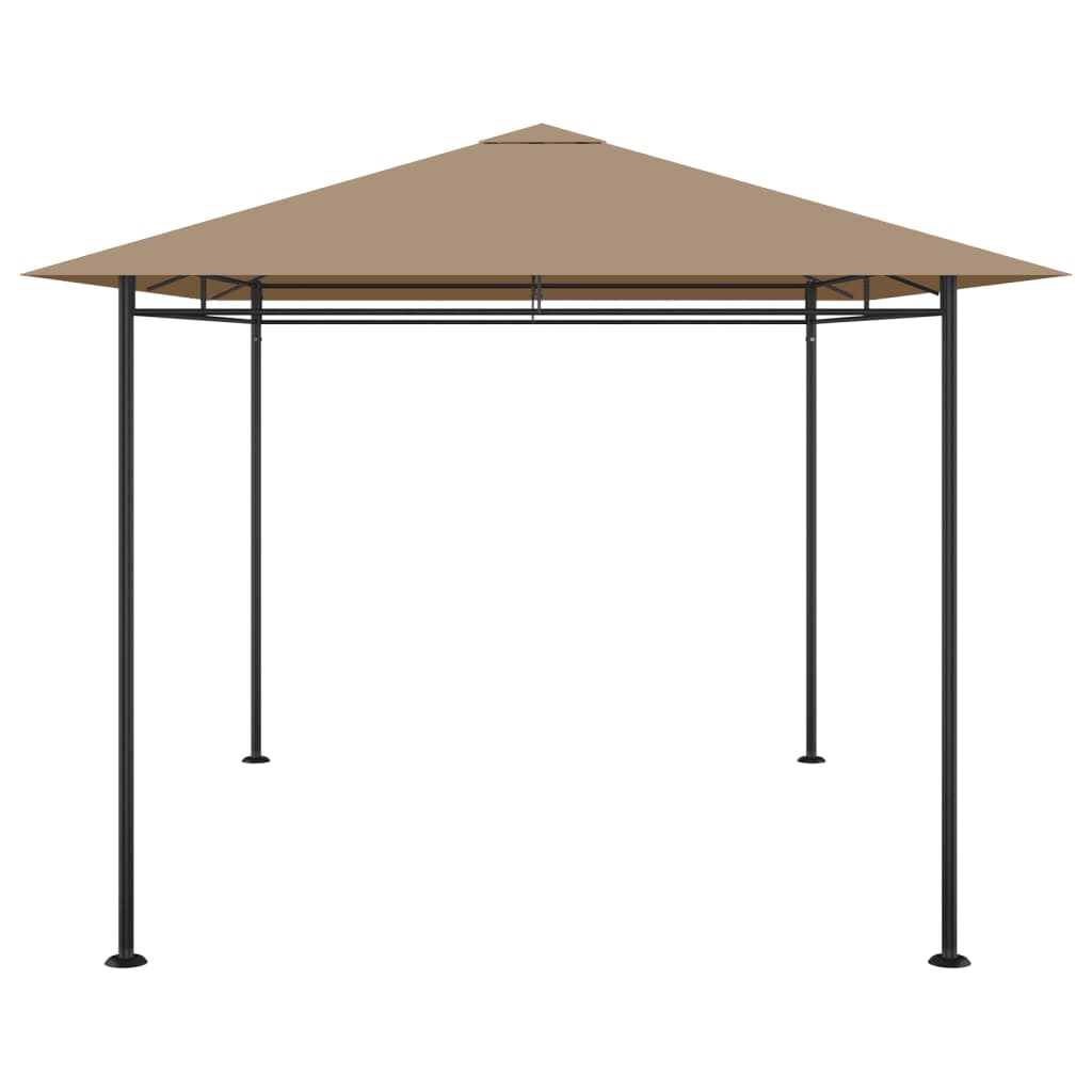 pavillon 384x281x270 cm 180 g/m² gråbrun