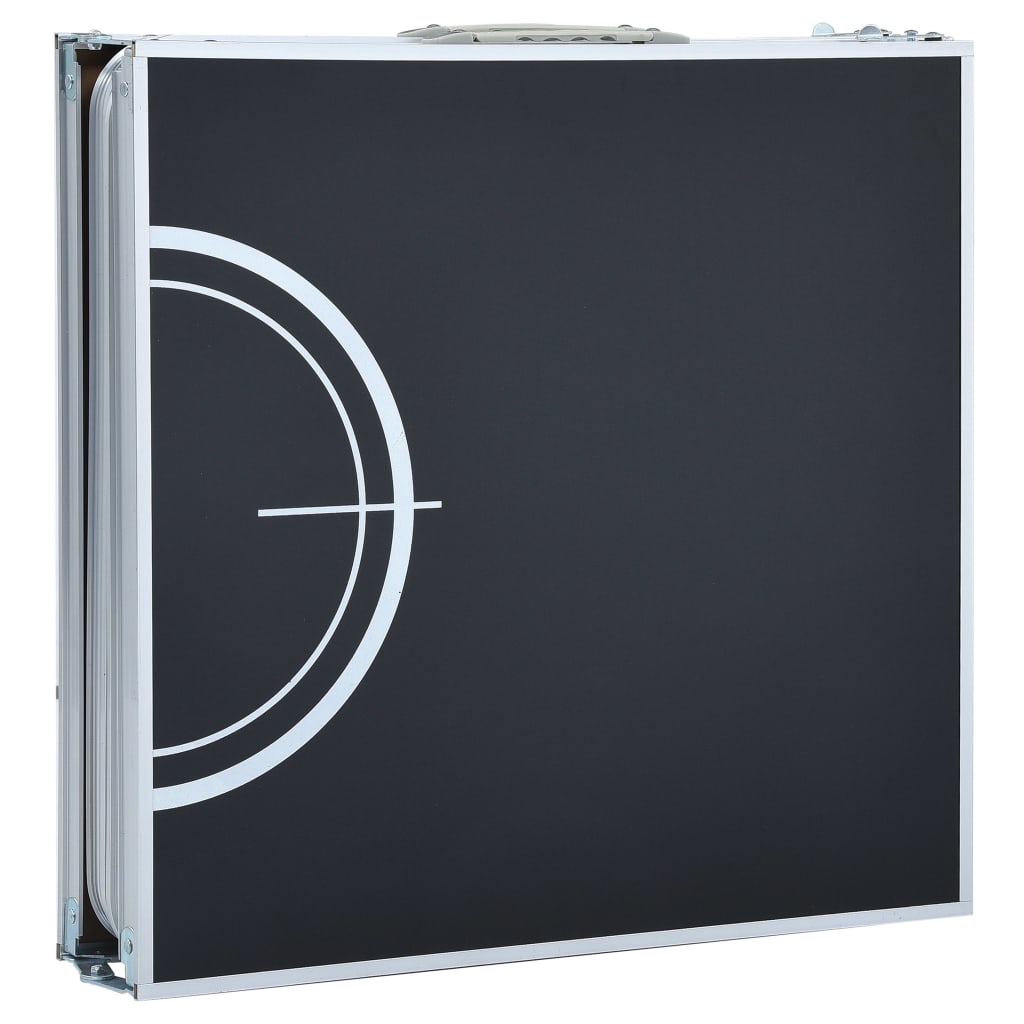 foldbart beer pong-bord med kopper og bolde 240 cm