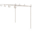 pergola 4x3x2,5 m jern antikbrun