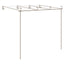 pergola 4x3x2,5 m jern antikbrun