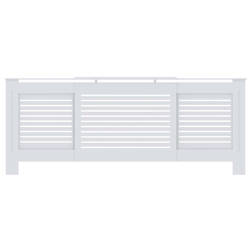 radiatorskjuler 205 cm MDF hvid