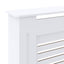 radiatorskjuler 205 cm MDF hvid