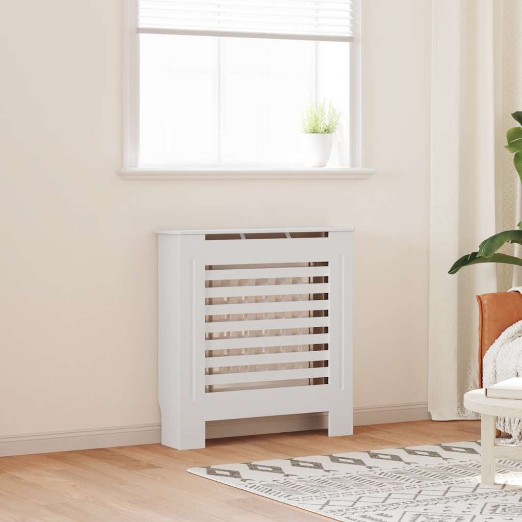 radiatorskjuler 78 cm MDF hvid