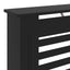 radiatorskjuler 78 cm MDF sort
