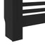 radiatorskjuler 78 cm MDF sort