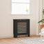 radiatorskjuler 78 cm MDF sort
